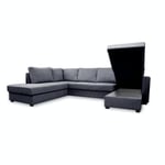 Scandinavian Choice Bäddsoffa Paris U-soffa U-Bäddsoffa Mellangrå 528385