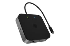 ICY BOX 7-in-1 - dockingstation - USB-C 3.2 Gen 2 / Thunderbolt 3 / Thunderbolt 4 - HDMI, DP - 1GbE