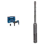 Bosch Professional GBH 2-28 F Rotary Hammer (SDS Plus Quick-Change, 13 mm Keyless Chuck, up to 28 mm Drilling Diameter, Kickback Protection, in L-BoxX) + Drill Bit SDS Plus (for Concrete, Ø 5 mm)