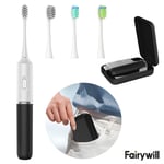 Fairywill Sonic Electric Toothbrush Travel Case Portable 5 Modes Split Design UK