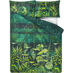 Designers Guild Arjuna Leaf Bed set, 150x210 cm Vihreä Puuvillasatiini
