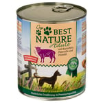 Ekonomipack: Best Nature Dog Adult 12 x 800 g - Lamm, potatis & persilja
