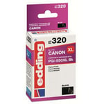 Edding Encre remplace Canon PGI-550PGBK XL compatible noir EDD-320 18-320
