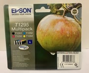 Epson T1295 Apple Genuine Ink Cartridges For SX230 SX235 SX420W SX620FW Sealed