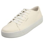 Guess Fm6udiele12 Mens Off White Casual Trainers - 9 UK