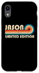 iPhone XR JASON Surname Retro Vintage 80s 90s Birthday Reunion Case