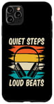 iPhone 11 Pro Max Silent Disco Quiet Steps Loud Beats Vintage Headphones Case