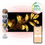 Infrared Heater Panel Wall Mounted Electric Indoor App Remote 120 x 60 cm 700W
