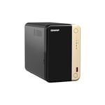 Storage Server (NAS) - QNAP - TS-264-8G - single-port multi-gig - 4 kärnor / 4 trådar