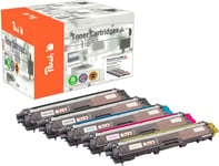 Peach-lasertoner som passar till Brother DCP 9015CDW lasertoner, 1 st magenta