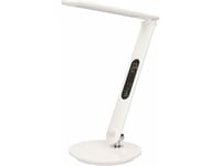 Orno Crystal Led Desk Lamp With Display 6.5W White ...