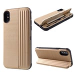 Apple Iphone Xs Kickstand Case - Gold