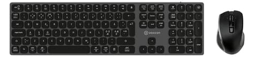 Voxicon Wireless Keyboard Prime Rgb Bt+mouse Dm-p20wl Nordisk Tastatur