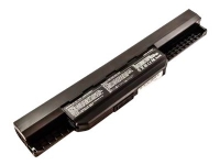 MicroBattery - Batteri til bærbar computer (svarende til: ASUS A32-K53) - 1 x Litiumion 5.2Ah - sort - for ASUS X43SJ X43SV X43U X44H X44L X53Sv X54H X54HR X54HY X54L X54LY