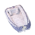Baby Bed Portable Lounger Crib Sleep Nest With Pillow 13