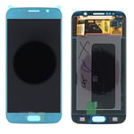 Lcd Touch Display Écran Original Samsung Pour Galaxy S6 Sm-G920f Bleu Topazio