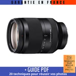 Sony FE 24-240 mm f/3.5-6.3 OSS + Guide PDF ""20 TECHNIQUES POUR RÉUSSIR VOS PHOTOS