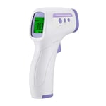 Lechnical Handheld Non-contact IR Infrared Thermometer, Digital Thermometer Temperature Meter with Fever Alarm for Children Adults, 3-Color Backlight