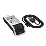 ANSMANN Chargeur de Piles Comfort Mini « Perfect 7 » (1 pièce) – Chargeur Automatique pour 1 à 2 Piles Rechargeables NiMH AA/AAA – Appareil pour Recharge en Douceur des Piles HR6 et HR03