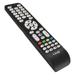 LinQ Universal TV Remote Control LG LCD PLASMA LED 4K Range 8m, Black