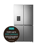 Hisense RQ758N4SWSE American Fridge Freezer