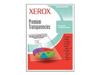 Xerox Premium Universal - 100 mikron - A4 (210 x 297 mm) - 140 g/m² - 100 ark OH-film med borttagbar remsa - för DocuColor 12 Document Centre ColorSeries 50 DocuPrint 135 Enterprise Printing System