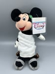 Disney Store Mickey Mouse Soft Toy Mini Bean Bag Plush 8” Toga Retired New