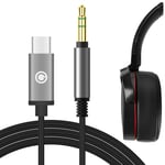 Geekria Type-C Audio Cable for Sony WH-1000XM5 1000XM4 XB910N XB950BT
