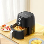 3.8L  Air Fryer Power Oven 1450W Cooker Oil Free Low Fat Frying Chips Kitchen