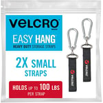 Velcro Marque VEL-30686-USA Lot de 2 sangles robustes faciles à accrocher pour le rangement et l'organisation du garage, support de rallonge, tuyaux de piscine, outils, abri de jardin, petite capacité