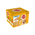 Pedigree Pouch Jelly Puppy 4x12x100g Dog Wet Food Bulk Buy