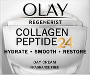 Olay Regenerist Collagen Peptide 24 Day Cream Without Fragrance, 15ml
