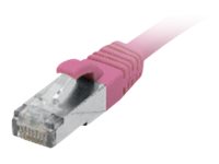 Exertis - Patch-Kabel - Rj-45 (Hane) Till Rj-45 (Hane) - 1 M - F/Utp (Folieöverdraget Oskärmat Tvinnat Par) - Cat 6 - Startad, Halogenfri, Hakfri - Rosa