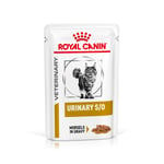 Royal Canin Veterinary Feline Urinary S/O i saus eller mousse - Kylling i saus 48 x 85 g