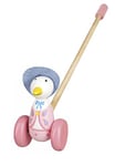 Peter Rabbit Toys - Jemima Puddleduck Wooden Push Along Walker, Baby, 1 Year Olds, Toddler - Walking Pull Duck Toy for Babies, Girls, Boys - Official Licensed Beatrix Potter Gifts by Orange Tree Toys