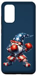 Galaxy S20 America Gnome Dad In Retro Boxing Shoes For Patriotic Boxer Case