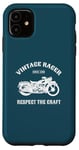 Coque pour iPhone 11 Since 1960 Vintage Racer – Moto motard 1960