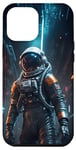 Coque pour iPhone 15 Pro Max Cyberpunk Astronaute Aesthetic Espace Motif Imprimé