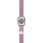 Apple Watch (42/44/SE/45/49mm) Epico Milanese Rustfri Stål Rem - Rose Gold