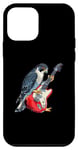 Coque pour iPhone 12 mini Faucon pèlerin jouant de la guitare