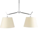 Artemide Tolomeo Basculante Pendant, Aluminum Aluminium