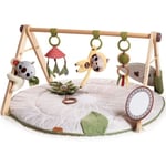 TINY LOVE Tapis d'Éveil Boho Chic, Tapis de Jeu pour Bébé, Arche de Jouets en Bois - Dès la Naissance