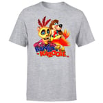 Banjo Kazooie Group T-Shirt - Grey - L