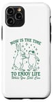 iPhone 11 Pro Now is the time to enjoy life bunny & frog while you still Case
