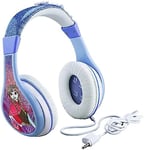 eKids Frozen 2 Kids Headphones, Adjustable Headband, Stereo Sound, 3.5Mm Jack, Wired Headphones for Kids, Tangle-Free, Volume Control Childrens Headphones Over Ear School Home Packaging