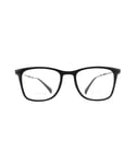 Ray-Ban Square Shiny Black Unisex Women Glasses Frames - One Size