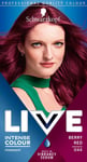 Schwarzkopf LIVE Intense Colour, Long-Lasting Permanent Red Hair Dye, with Built