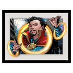 Spider-Man: Miles Morales Breakout Doctor Strange Inramad Poster