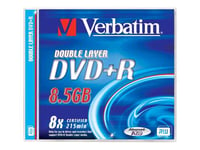 Verbatim - DVD+R DL - 8.5 Go 8x