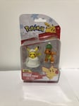 Pokemon Battle Figure Holiday Pack Pikachu & Charmander. Limited Edition,New